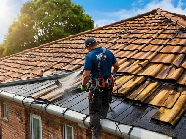 Remove Moss from Roof